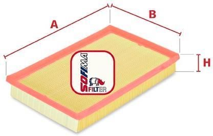Filtr powietrza SOFIMA S 0602 A