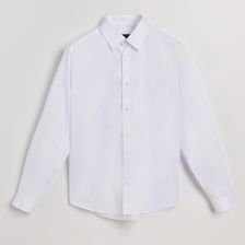 Reserved - Koszula slim fit - Biały - zdjęcie 1