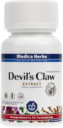 Medica Herbs Devil's Claw wyciąg 600mg 45kaps.