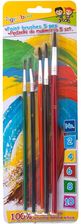 Zdjęcie Gimboo Pędzelki No. 2-4-6-8-10 5Szt. Blister Mix Kolor - Płoty