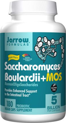 JARROW FORMULAS Saccharomyces Boulardii + MOS 180kaps.