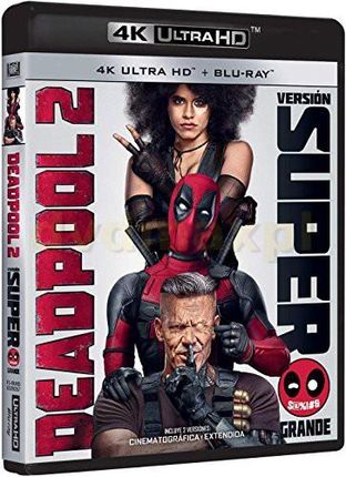 Deadpool 2 Theatrical and Unrated Super Duper $@%!# Cut (ES) [Blu-Ray 4K]+[Blu-Ray]