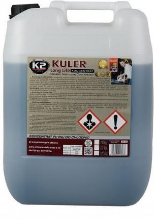 Koncentrat płynu do chłodnic K2 Kuler 20 kg (niebieski) K2 W416N