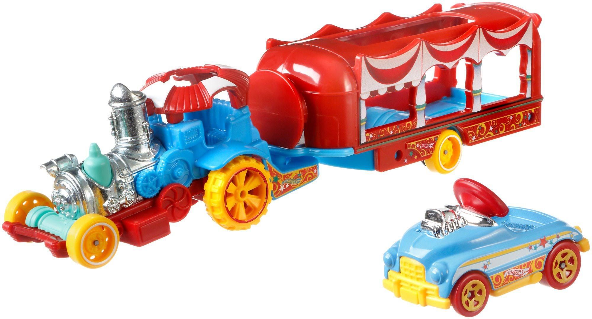 Hot Wheels Ciężarówka Car Nival Steamer BDW51 FKW89 Ceny i opinie