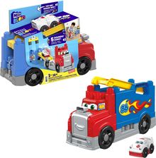 Mega Bloks First Builders Ciężarówka Buduj i ścigaj FVJ01