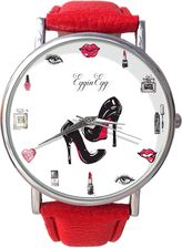 Skórzany zegarek z dużą tarczą Kobiecość - Zegarki na rękę handmade