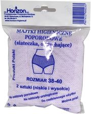 Zdjęcie Horizon, siateczkowe majtki poporodowe, rozmiar 38-40, 2 szt. - Radlin