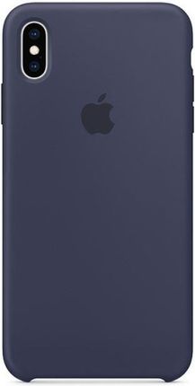 Apple iPhone XS Max Silicone Case Midnight niebieski (MRWG2ZMA)