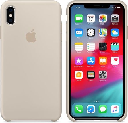 Apple iPhone XS Max Silicone Case Stone (MRWJ2ZMA)