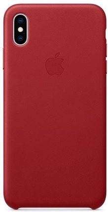 Apple iPhone XS Max Leather Case Product czerwony (MRWQ2ZMA)