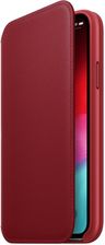 Zdjęcie Apple iPhone X/ XS Leather Folio Product Red (MRWX2ZMA) - Poznań