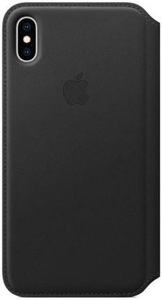Apple iPhone XS Max Leather Folio czarny (MRX22ZMA)