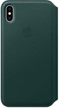 Apple iPhone XS Max Leather Folio Forest zielony (MRX42ZMA)