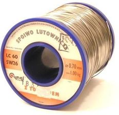 Zdjęcie Cynel-Unipress Spoiwo Cyna Cynel Lc60-Sw26 1,5Mm / 0,10Kg - Trzebinia