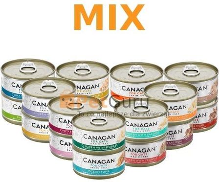 Canagan Cats Mix 16x75g