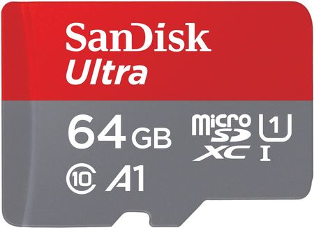 Sandisk Ultra microSDXC 64GB Class10 A1 (SDSQUAR-064G-GN6IA)