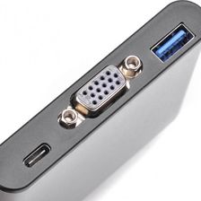 Silverstone adapter USB 3.1-C do USB-A + VGA (SST-EP06C)