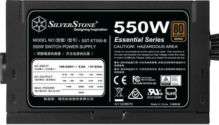 SilverStone Strider Essential 550W (SST-ET550-B)