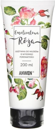 Anwen Odżywka Do Włosów O Wysokiej Porowatości ''Emolientowa Róża'' 200 ml