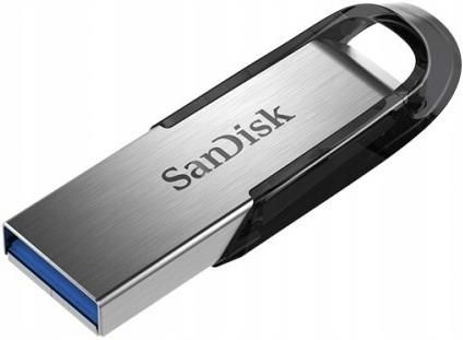 SanDisk Ultra Flair USB 3.0 256GB Szary (SDCZ73256GG46)