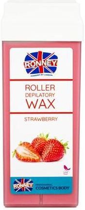 Ronney Roller Depilatory Wax Strawberry Wkład Z Woskiem Do Depilacji 100ml