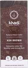 Zdjęcie Khadi NATURALNA ZIOŁOWA FARBA DO WŁOSÓW Ash Brown Popielaty Brąz 100g - Kolbuszowa