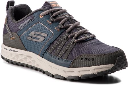 Trekkingi SKECHERS - Escape Plan 51591/NVOR  Navy/Orange