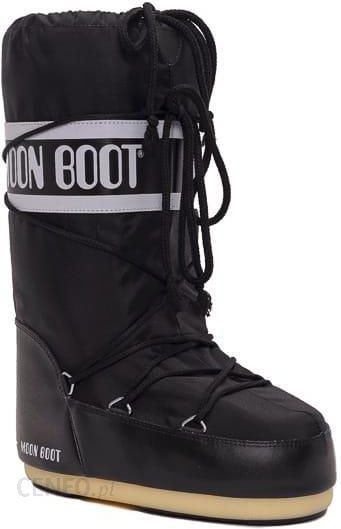 Moon boot Buty \u015bniegowe czarny Wydrukowane logo W stylu casual Obuwie Buty Buty śniegowe 