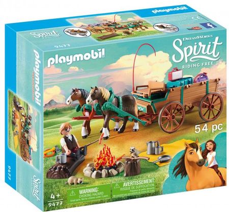 Playmobil Ojciec Jim z bryczką 9477