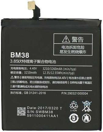 Xiaomi BM38 Mi4s 3050mAh (PABM38)