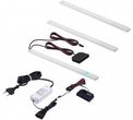 Listwa podszafkowa LED PUPIL MASTER z wyłącznikiem - Aluminium - 12V 4W + zasilacz - zestaw