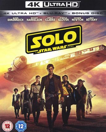 Solo: A Star Wars Story (Han Solo: Gwiezdne wojny - historie) (Disney) (EN) [Blu-Ray 4K]+[2xBlu-Ray]