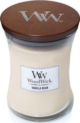 Woodwick Candle Świeca Zapachowa Średnia Vanilla Bean (280)