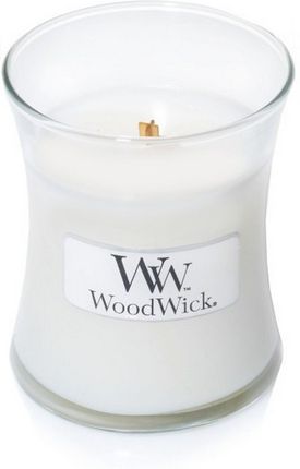Woodwick Candle Świeca Zapachowa Mała White Tea & Jasmine (11)