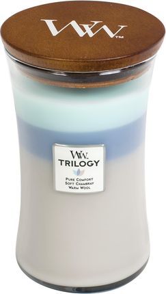 Woodwick Candle Trilogy 609,5g Duża Świeczka Zapachowa