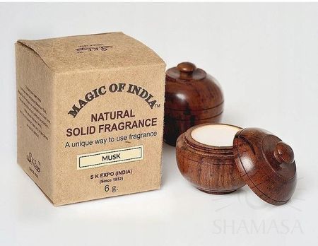 Shamasa Naturalne Perfumy W Kremie Musk Ciepłe Piżmo (Sha023)