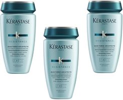 Kerastase Zestaw Force Architecte Bain 1-2 Kąpiel odbudowująca 3x250ml