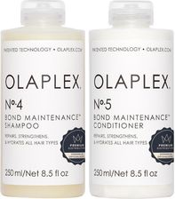 nowy Olaplex Bond Maintenance Zestaw Olaplex No. 4 szampon odbudowujący 250ml + Olaplex No. 5 odżywka odbudowująca 250ml