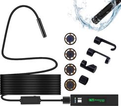 Endoskop / Kamera Inspekcyjna / Wifi Usb 1200p 8mm - 5 Metrów - Mikrokamery dyktafony i inne rejestratory