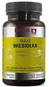 Kapsułki Laboratorium Biooil Olej z Wiesiołka Tłoczony na zimno 60szt