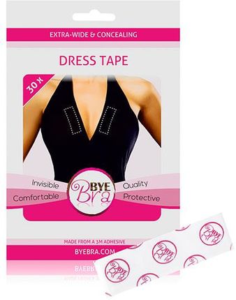 Taśma modelująca do ubrań - Bye Bra Dress Tape Clear 30x