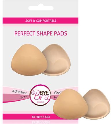Wkładki push-up - Bye Bra Perfect Shape Pads Nude