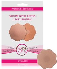 Zdjęcie Nakładki silikonowe na sutki - Bye Bra Silicone Nipple Covers Nude 2 pary - Tychy