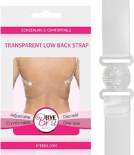 Zdjęcie Przezroczyste ramiączko krzyżak - Bye Bra Transparent Low Back Strap Clear - Mikołów