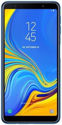 Samsung Galaxy SM-A750C 64GB ブルー Samsung Galaxy A7 2018 SM-A750 64GB Dual SIM Niebieski
