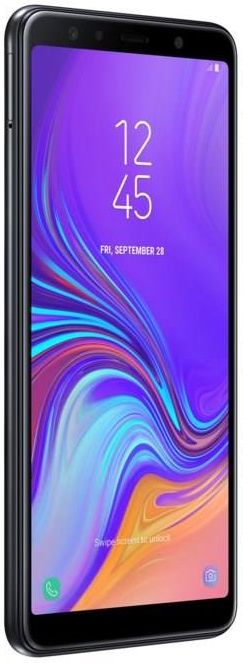 Шлейф для samsung a750 galaxy a7 2018 кнопка включения сканер отпечатка пальца синий