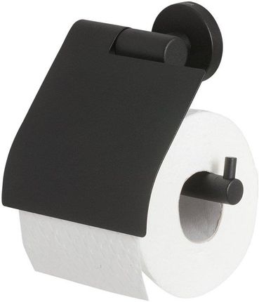 Tiger Boston Uchwyt na papier toaletowy z klapką Czarny (309130746)