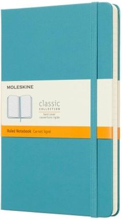 Moleskine Notes Classic L 13x21 Linia Oprawa Twarda Reef Blue