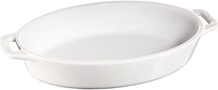 Staub Cooking Owalny Półmisek Ceramiczny Biały 2 3L 405111590