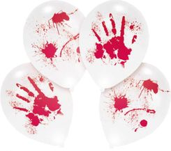 Zdjęcie Amscan Balony Led Z Krwawym Nadrukiem 28cm 4szt - Stęszew